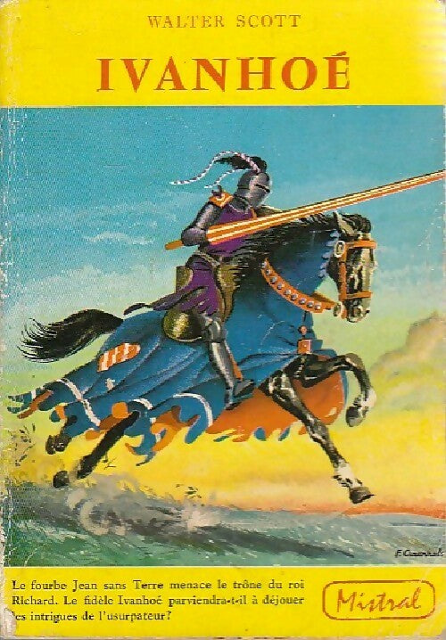 Ivanhoé - Walter Scott - Livre