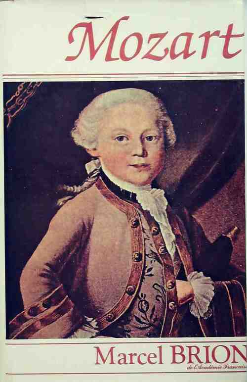 Mozart - Marcel Brion - Livre