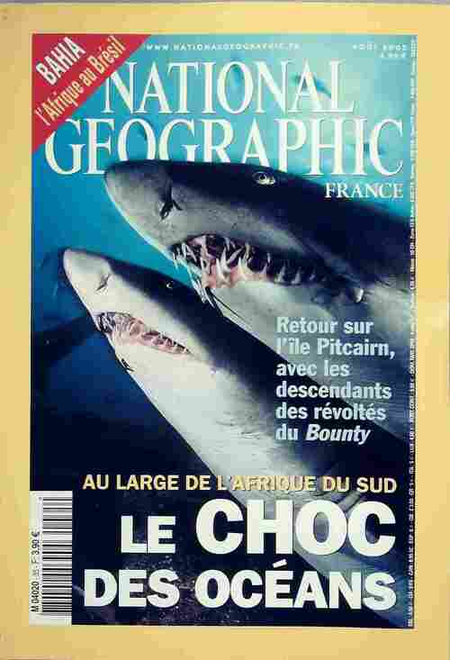 National Geographic n°35 : Au large de l'Afrique du Sud. Le choc des océans - Collectif - Livre