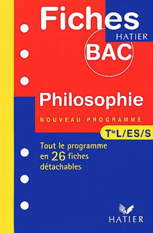 Philosophie Terminales L, S, ES - Gérard Durozoi - Livre