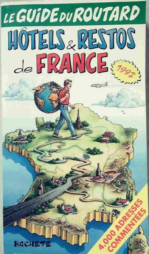 Hôtels et restos de France 1992 - Collectif - Livre
