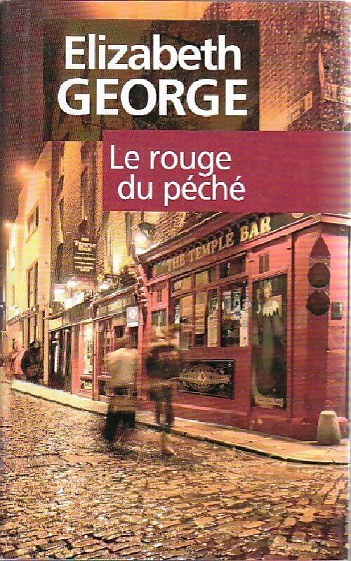 Le rouge du péché - Elizabeth George - Livre