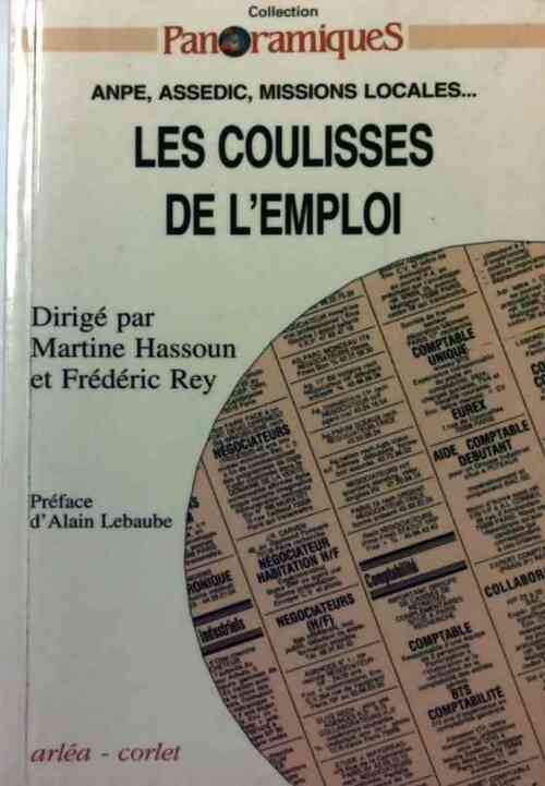 Les coulisses de l'emploi - Martine Hassoun - Livre