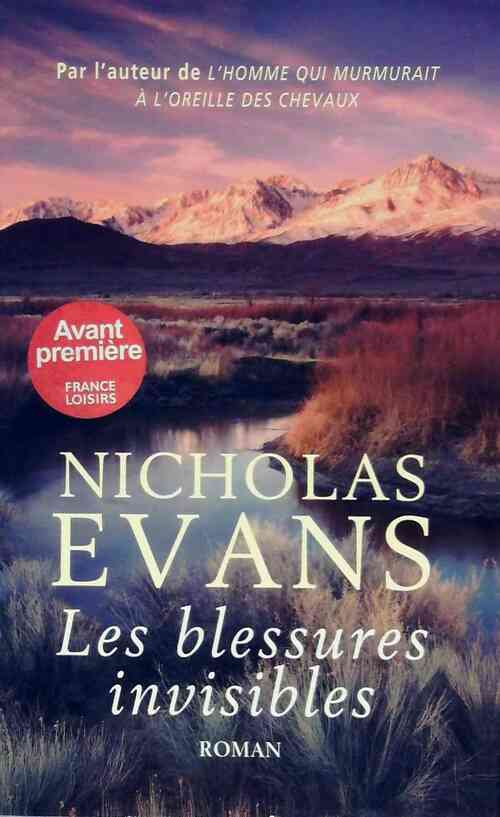 Les blessures invisibles - Nicholas Evans - Livre