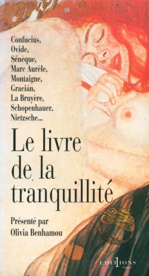 Le livre de la tranquillité - Olivia Benhamou - Livre