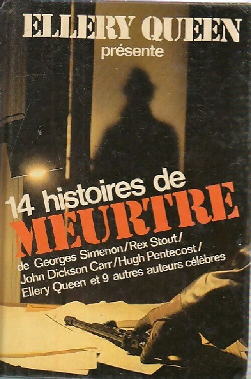 14 histoires de meurtres - Ellery Queen - Livre