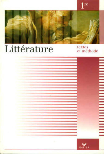 Littérature 1re - Hélène Sabbah - Livre