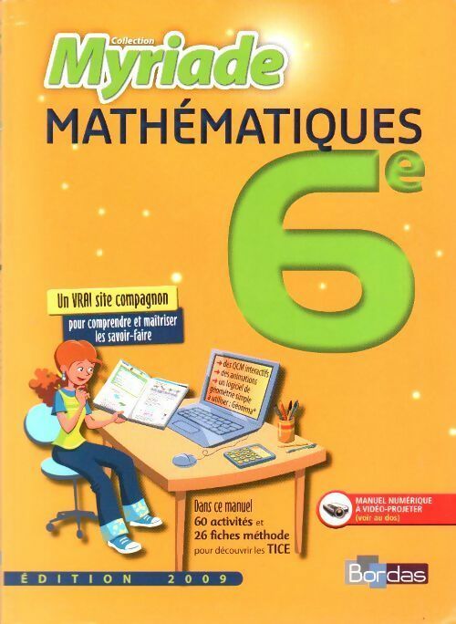 Mathématiques 6e 2009 - Marc Boullis - Livre