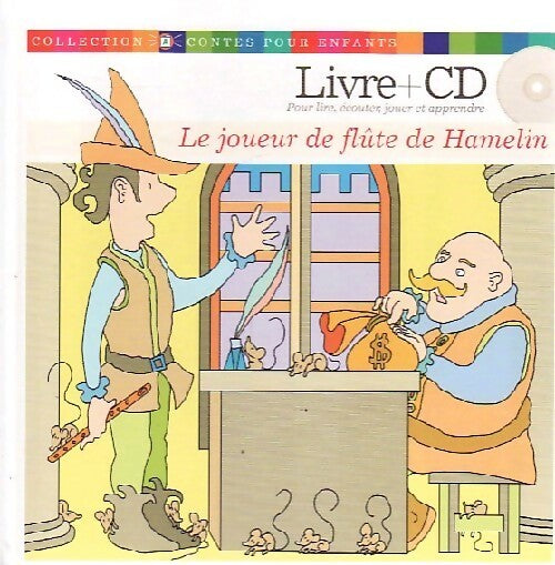 Le joueur de flûte de Hamelin (Avec CD) - Inconnu - Livre