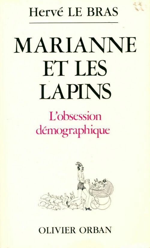 Marianne et les lapins - Hervé Le Bras - Livre