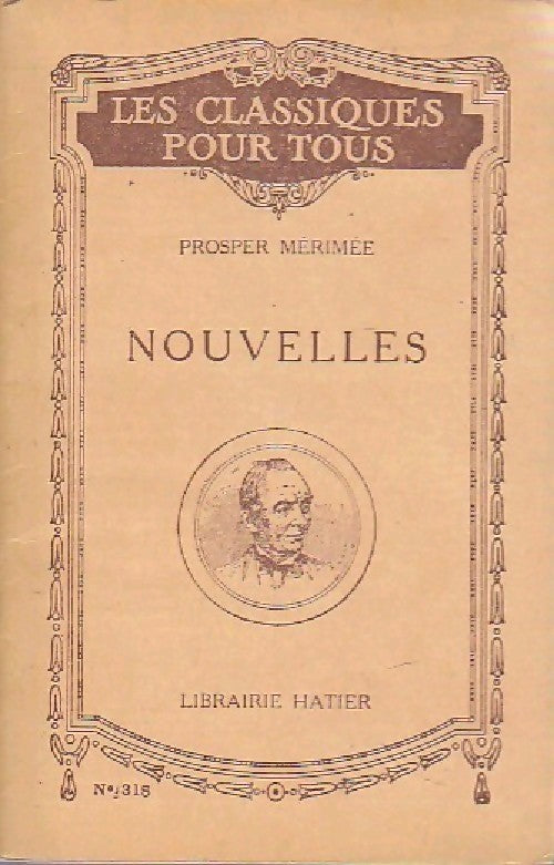 Nouvelles - Prosper Mérimée - Livre