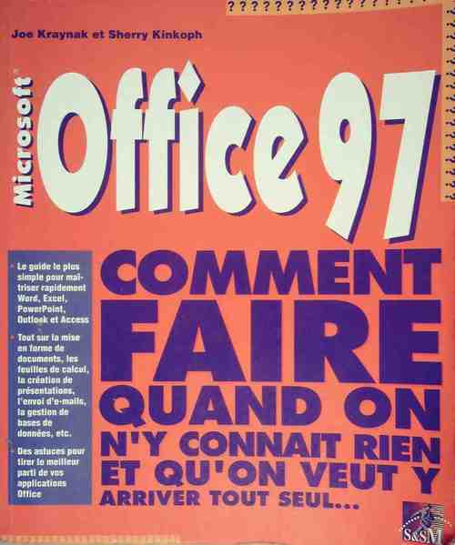 Office 97  - Joe Kraynak - Livre