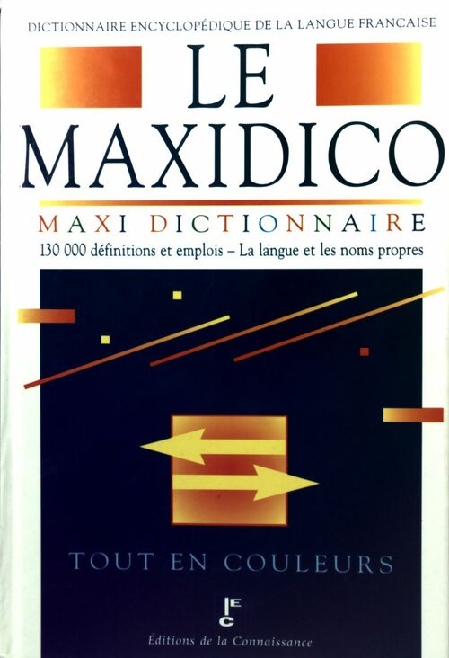Le maxidico - Inconnu - Livre