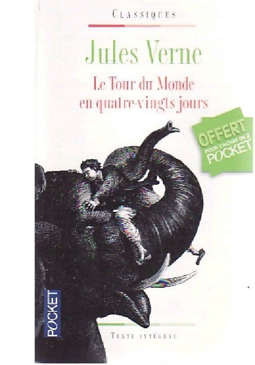 Le tour du monde en 80 jours - Jules Vernes - Livre