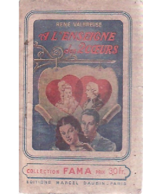 A l'enseigne des 2 coeurs - René Valbreuse - Livre