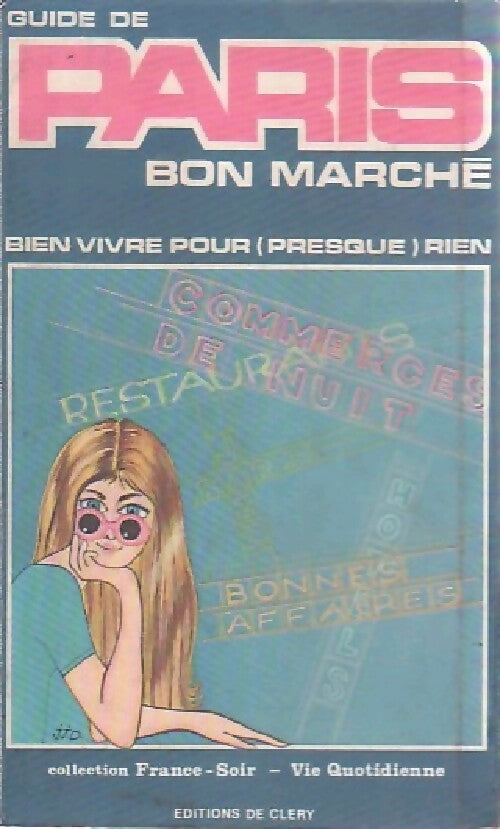 Guide de paris bon marché - Henri Morel - Livre