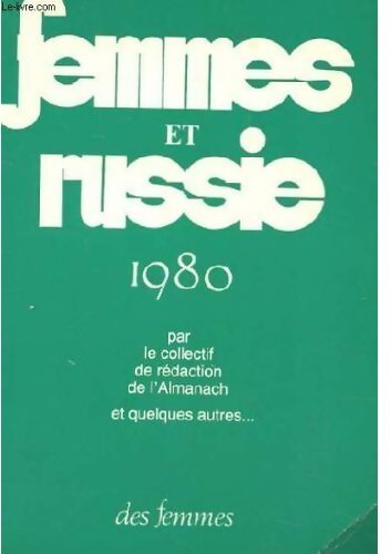 Femmes et Russie 1980 - Collectif - Livre