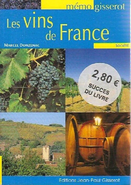 Les vins de France - M. Donzenac - Livre