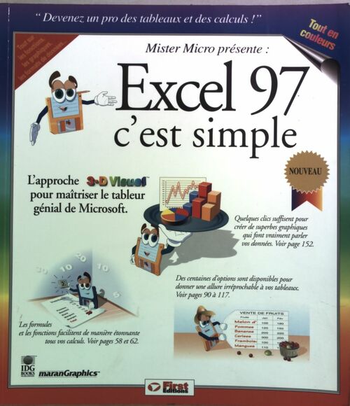 Excel 97, c'est simple - MaranGraphics - Livre