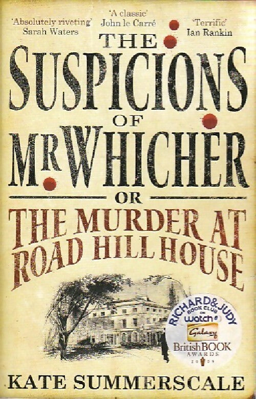 The suspicions of Mr Whicher or the murder at Road Hill House - Kate Summerscale - Livre