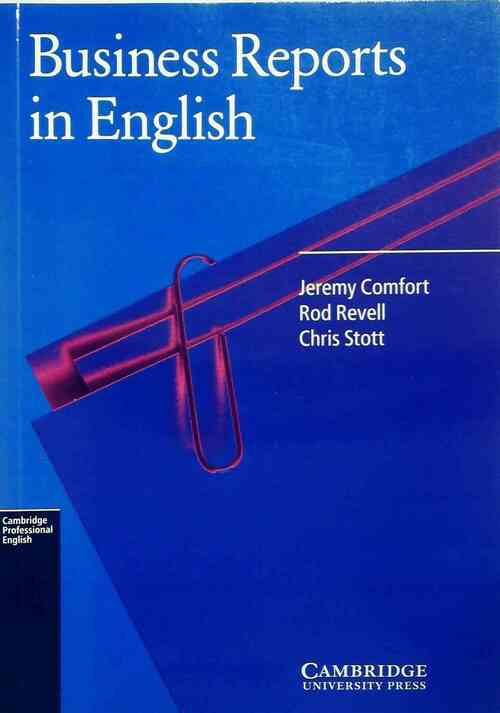 Business reports in english - Jeremy Comfort - Livre