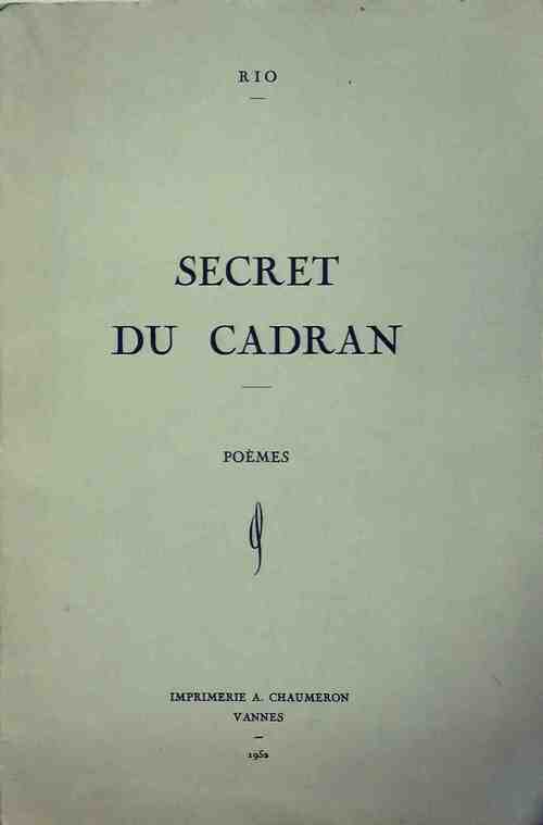 Secret du cadran - Rio - Livre