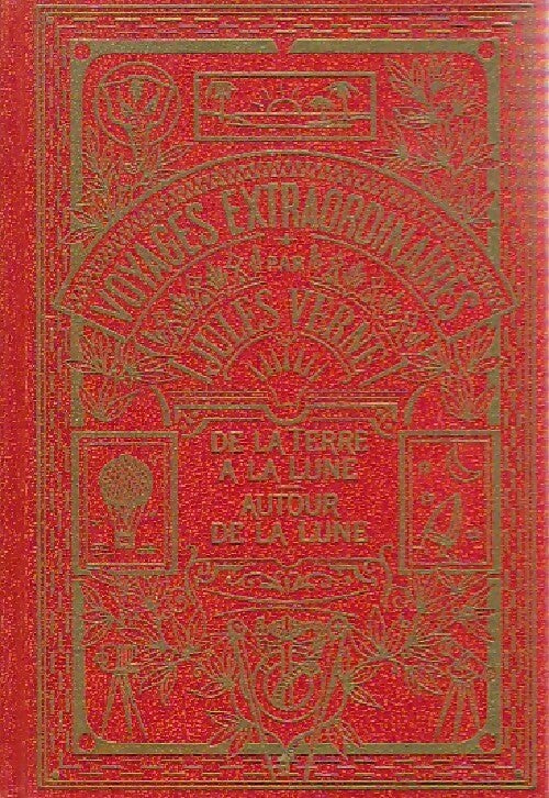 De la terre à la lune / Autour de la lune - Jules Verne - Livre
