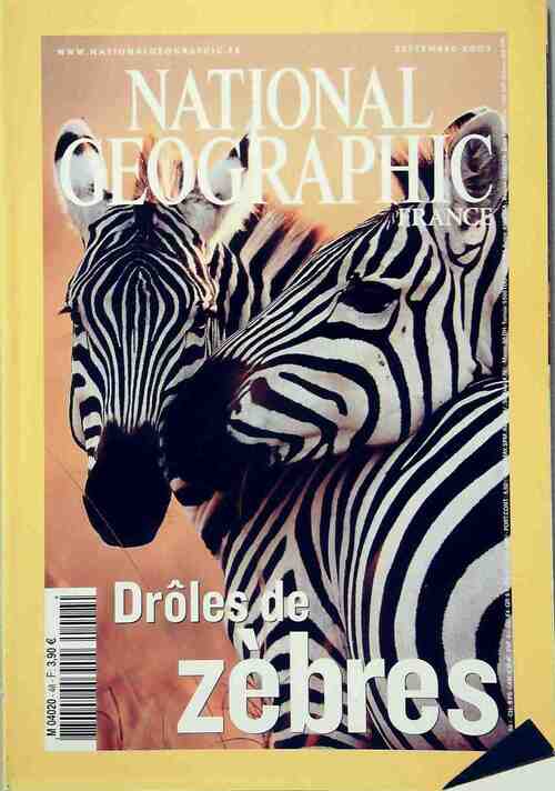 National Geographic n°48 : Drôles de zèbres - Collectif - Livre