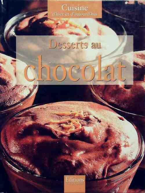 Desserts au chocolat - Inconnu - Livre