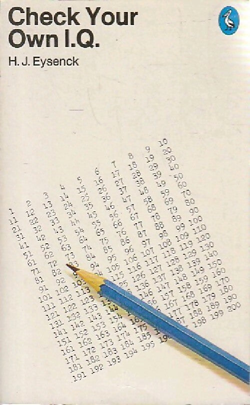 Check your own I.Q. - H.J. Eysenck - Livre