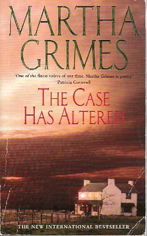 The case has altered - Martha Grimes - Livre