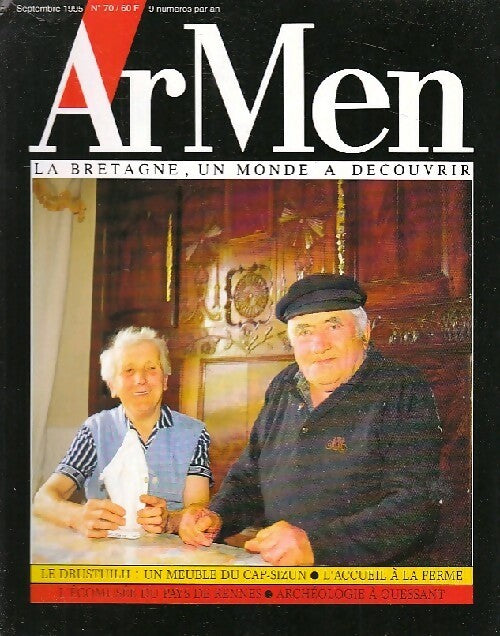 ArMen n°70 : Le drustuilh / L'accueil à la ferme / L'écomusée du pays de Rennes - Collectif - Livre