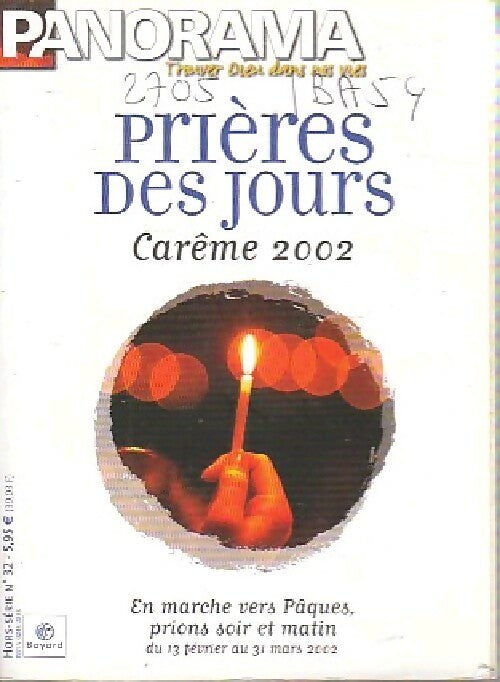 Prières des jours. Carème 2002 - Inconnu - Livre