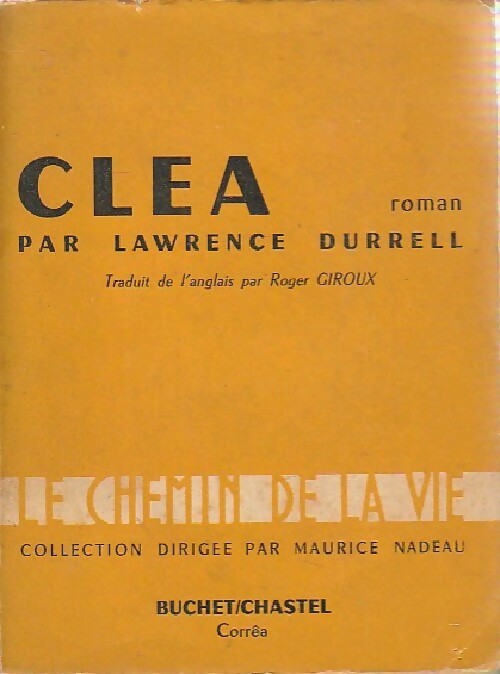 Cléa - Lawrence Durrell - Livre