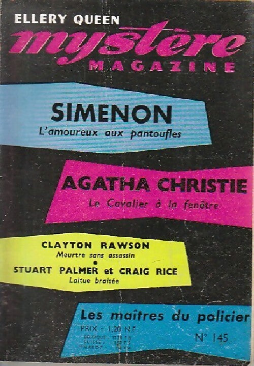 Mystère magazine n°145 - Collectif - Livre