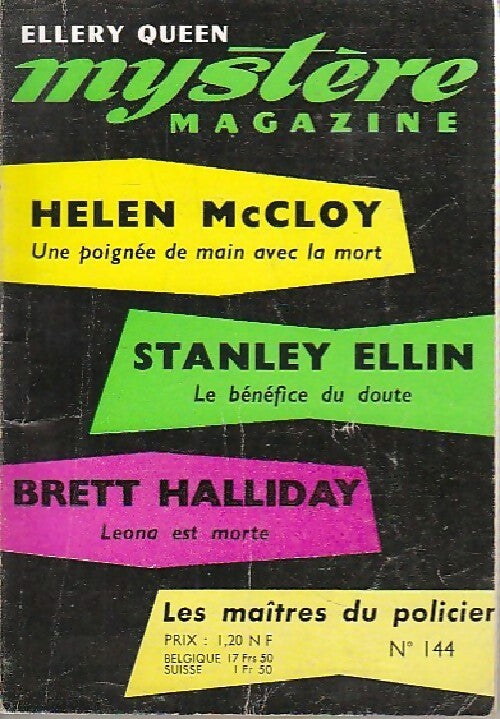 Mystère magazine n°144 - Collectif - Livre