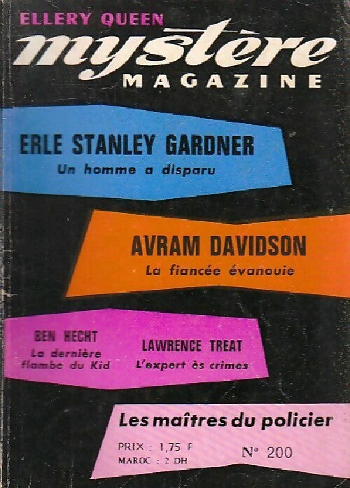 Mystère magazine n°200 - Collectif - Livre