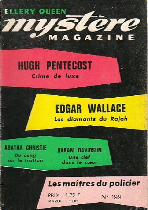 Mystère magazine n°199 - Collectif - Livre