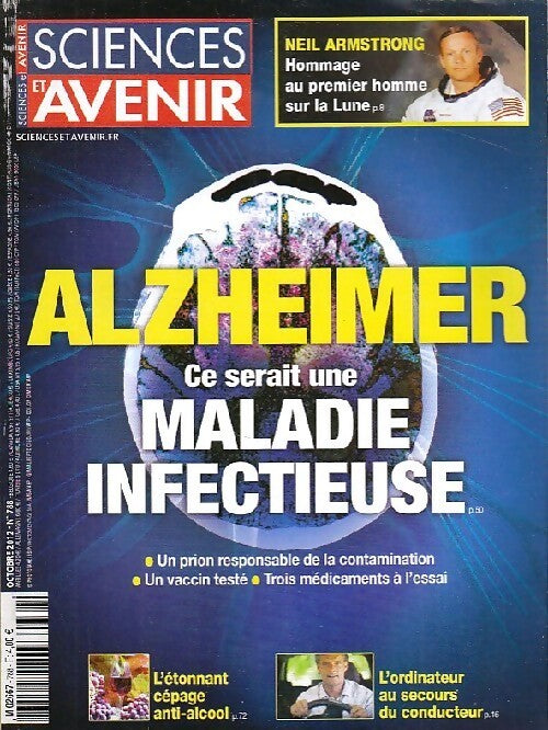 Sciences et avenir n°788 : Alzheimer. Ce serait une maladie infectieuse - Collectif - Livre