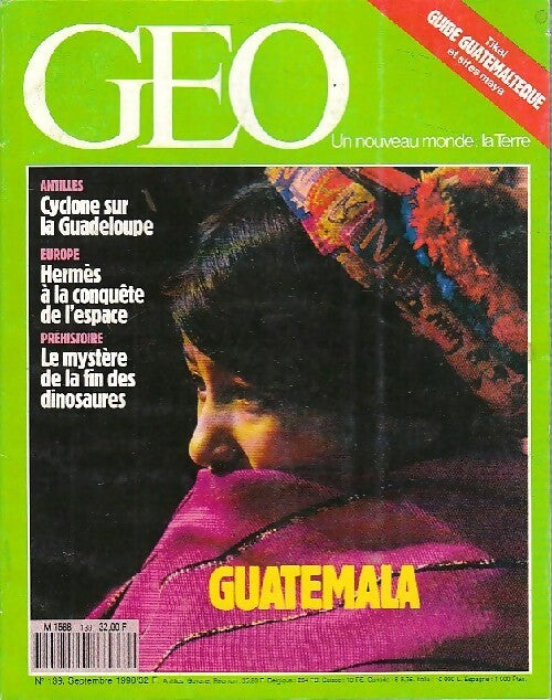 Géo n°139 : Guatemala - Collectif - Livre