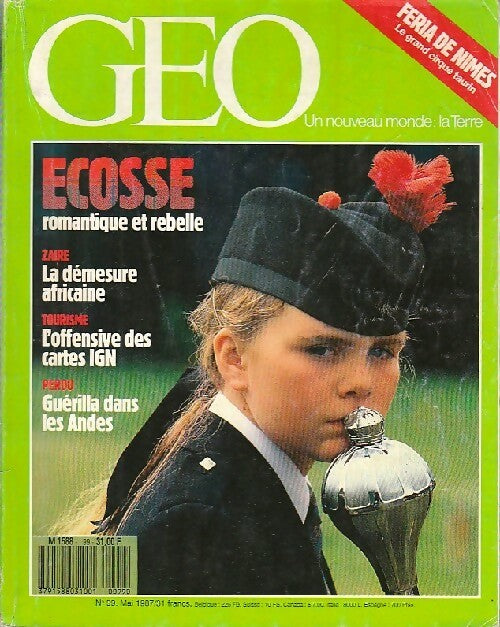 Géo n°99 : Ecosse romantique et rebelle - Collectif - Livre