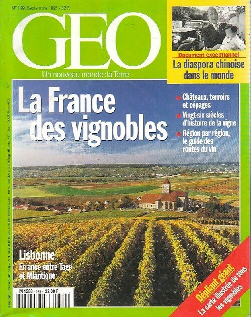 Géo n°199 : La France des vignobles - Collectif - Livre