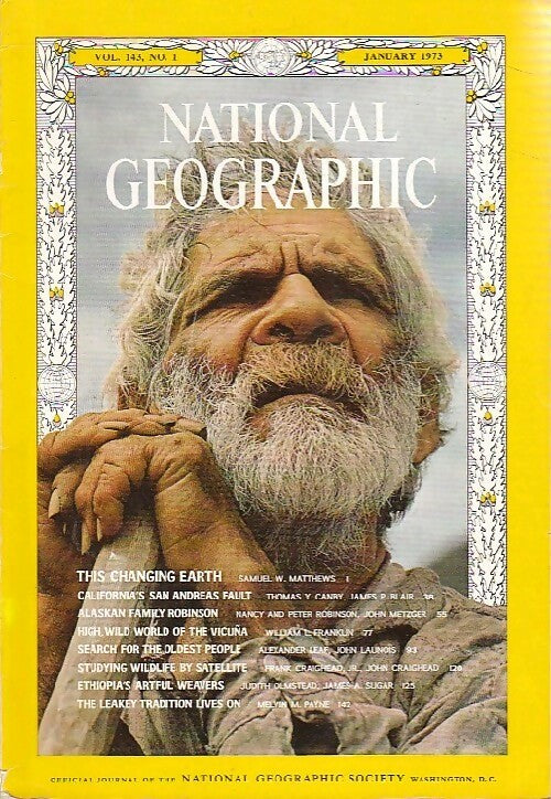 National Geographic US n°143 : The changing earth - Collectif - Livre