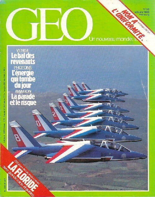 Géo n°56 : Le bal des revenants / L'énergie qui tombe du jour / ... - Collectif - Livre