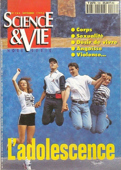 Science & vie hors-série n°188 : L'adolescence - Collectif - Livre