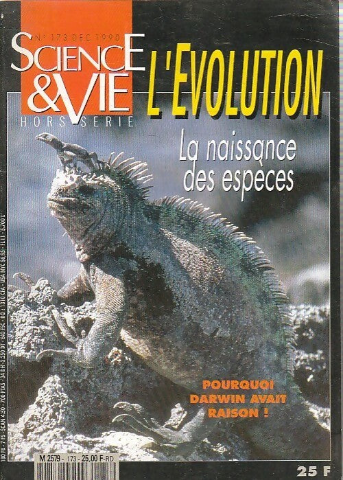 Science & vie hors-série n°173 : L'évolution. La naissance des espèces - Collectif - Livre