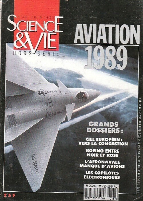 Science & vie hors-série n°167 : Aviation 1989 - Collectif - Livre