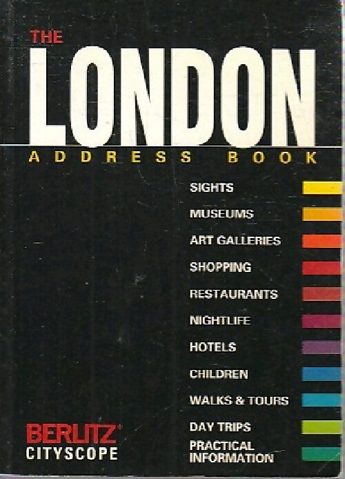 The London address book - Collectif - Livre