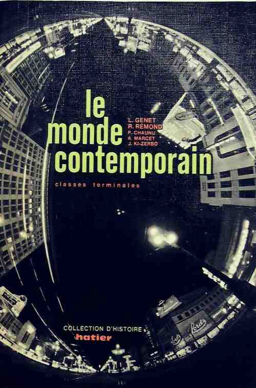 Le monde contemporain - L. Genet - Livre