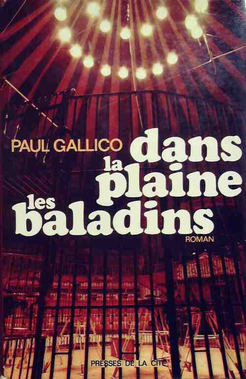 Dans la plaine les baladins - Paul Gallico - Livre